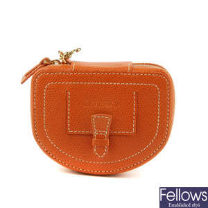 LOEWE - a leather purse.
