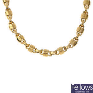 CHOPARD - a 'Les Chaines' necklace.