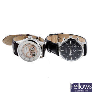 A group of assorted Bulova watches. Approximatly 20.