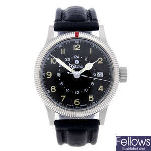 TUTIMA - a gentleman's stainless steel wrist watch.