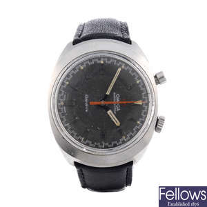 OMEGA - a gentleman's stainless steel Chronostop 'Driver wrist watch