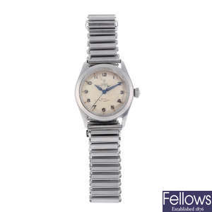 TUDOR - a mid-size stainless steel Oyster Prince 31 bracelet watch.