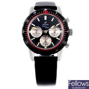ENICAR - a gentleman's stainless steel Aqua Graph Sherpa 300 chronograph wrist watch.