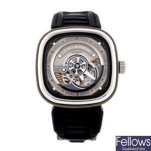 SEVENFRIDAY - a gentleman's bi-colour S2-IR wrist watch.