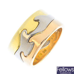 GEORG JENSEN - a 'Fusion' ring.