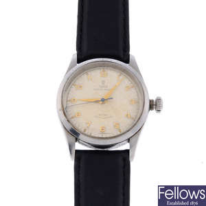 TUDOR - a gentleman's stainless steel Oyster Prince wrist watch.