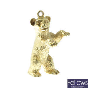 A bear pendant.