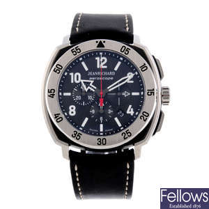 JEANRICHARD - a gentleman's bi-material Aeroscope chronograph wrist watch.