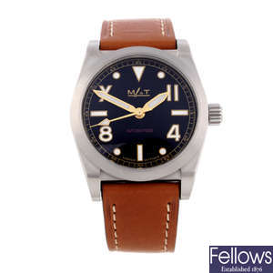 MAT - a gentleman's stainless steel California wrist watch.