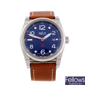 MAT - a limited edition gentleman's stainless steel Urban Ops XL wrist watch.