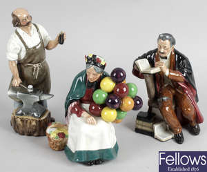 A collection of twelve assorted figurines.