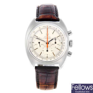 OMEGA - a gentleman's stainless steel Seamaster chronograph wrist watch.
