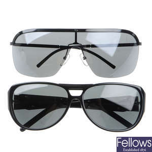 STELLA MCCARTNEY - two pairs of sunglasses.