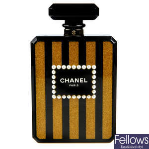 CHANEL - a Perfume Bottle Minaudière handbag