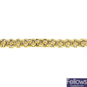FOPE - a woven link bracelet.