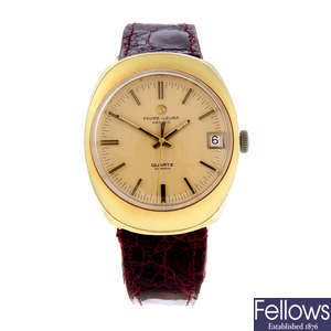 FAVRE-LEUBA - a gentleman's gold plated wrist watch.