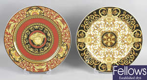 A selection of Rosenthal Versace Barocco and Medusa pattern table wares (32 pieces).