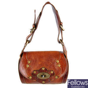 MULBERRY - a mini leather handbag.