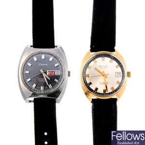 A group of sixteen assorted mechanical watches.