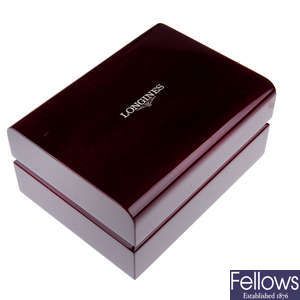LONGINES - a group of twelve assorted watch boxes.