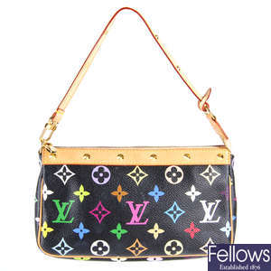 LOUIS VUITTON - a Multicolour Monogram Pochette Accessories handbag.