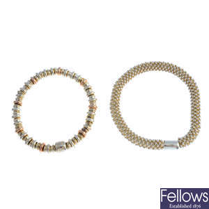 LINKS OF LONDON - a 'Sweetheart' bracelet and 'Effervescence' bracelet.