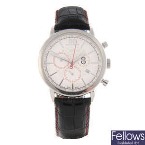 88 RUE DU RHONE - a gentleman's stainless steel chronograph wrist watch.