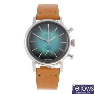 UNDONE - a gentleman's stainless steel Urban chronograph wrist watch.