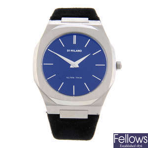 D1 MILANO - a gentleman's stainless steel Ultra-Thin wrist watch