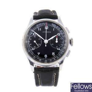LEONIDAS - a gentleman's base metal chronograph wrist watch.