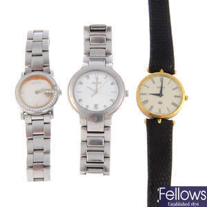 A group of fourteen assorted Gucci watches.