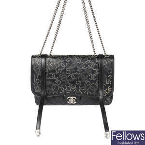 CHANEL - a Studded Dallas Flap handbag