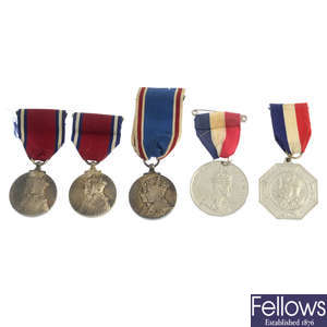Three Coronation medals, plus various other Royal commemorative and souvenir medals, etc. (18).