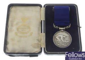 Liverpool Shipwreck & Humane Society Marine Medal in silver.