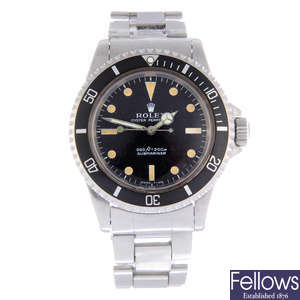 ROLEX - a gentleman's stainless steel Oyster Perpetual Submariner COMEX bracelet watch.