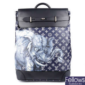 Louis Vuitton Limited Edition Chapman Steamer Backpack in Monogram