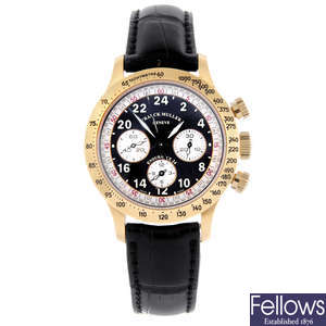 FRANCK MULLER - a limited edition gentleman's 18ct yellow gold Endurance 24 chronograph wrist watch.