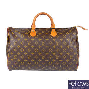 Louis Vuitton 1986 Monogram Canvas Speedy 30 Bag