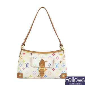LOUIS VUITTON - a white Multicolore Monogram Eliza handbag.