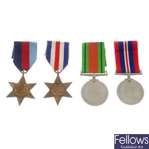 WWII group of four medals. (4).