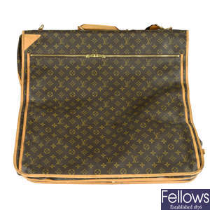 Lot - A vintage Louis Vuitton Bisten 55 Monogram suitcase