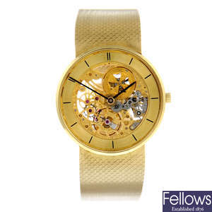 VACHERON CONSTANTIN - an 18ct yellow gold bracelet watch, 29mm.