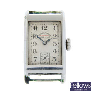 FAVRE LEUBA - a stainless steel San Dow wrist watch, 19x28mm.