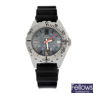 SANDOZ - a stainless steel Typhoon wrist watch, 42mm.