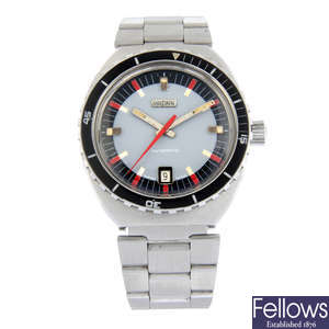 VULCAIN - a stainless steel Super Waterproof bracelet watch, 37mm.