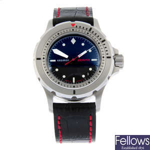 KAZIMON - a stainless steel 1500 wrist watch, 41mm.