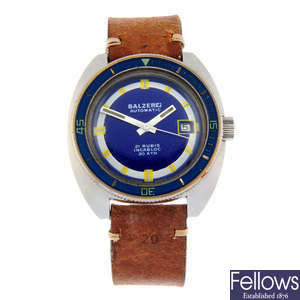 BALZER - a stainless steel wrist watch, 41mm.