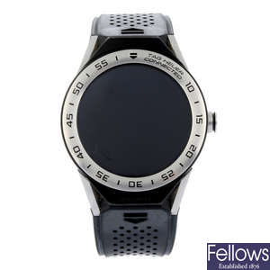 TAG HEUER - a bi-material Connected Modular wrist watch, 45mm.