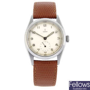 TUDOR - a stainless steel wrist watch, 34mm.