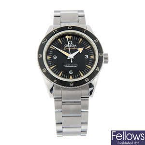OMEGA - a limited edition stainless steel 'Spectre' Seamaster 300 bracelet watch, 41mm